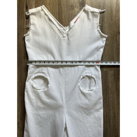 Virginia Bizzi Luxury Brand Jumpsuit white Size Small - Picture 5 of 7